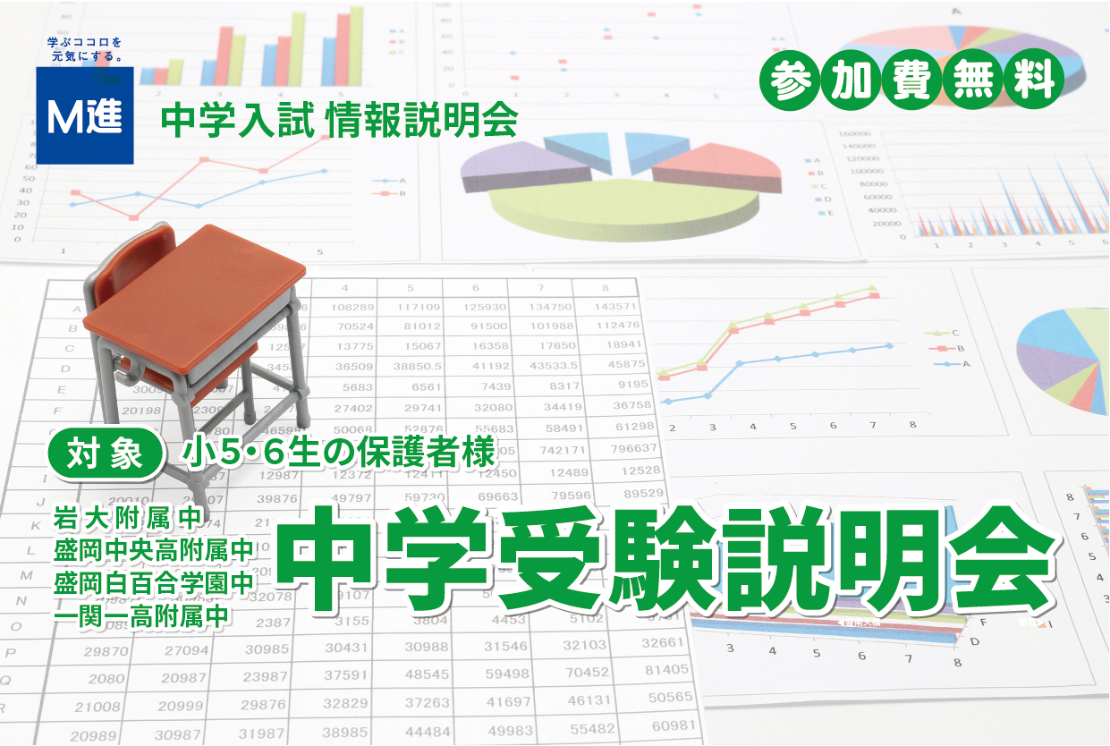 イベント テスト 岩手県no 1の進学塾 m進 オフィシャルサイト
